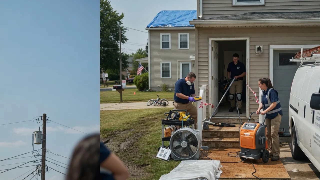 Water Damage Repair in De Witt, NE near me